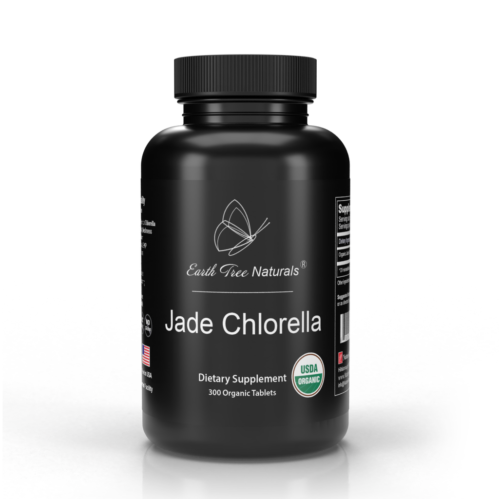 Pure Organic Chlorella, A green superfood! Vegan, Non-GMO, made in the USA. 300 Tablets